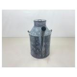 Vintage Northern Pacific Railroad Galvanized 5 Gallon Oil Can