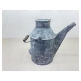 Vintage Northern Pacific Railroad Galvanized 5 Gallon Oil Can