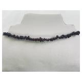 LONG Strand of Semi-Polished Raw Garnets
