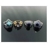 Lot of 24 Fashion Rings