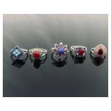 Lot of 24 Fashion Rings