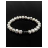 Freshwater Pearl Necklace and Bracelet Set