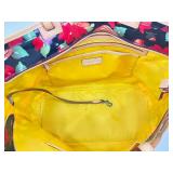 Authentic Dooney & Bourke Rose Garden Bloom PVC Shopping Tote Bag
