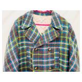 Sundance Womens Large Wool and Polyester Blend Coat