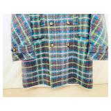 Sundance Womens Large Wool and Polyester Blend Coat