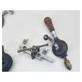 Lot of Misc Antique etc Metal Tools and Stove Parts
