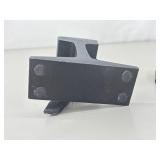 2 HEAVY Iron Railroad Spike 5.5" Bookends