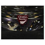 Lot of Orrefors, Waterford, and Rogaska Pieces