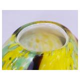 14" Hand Blown Murano Style Vase