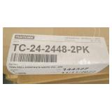 Pallet of 17 cases of 2x4 ft ceiling eggcrate by Plasticade TC-24-2448-2pk