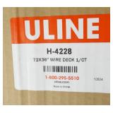 15 pieces of New ULINE wire deck