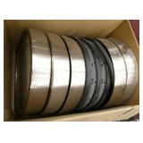 Box of 8 clocks