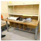 Workbench 36x72 with top shelf