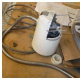 Wire shelving unit and contents including a AO Stereo Star microscope 1 to 6X