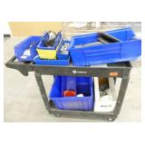 Warehouse cart and contents
