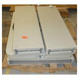 Pallet of two folding tables 6