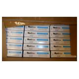 Pallet of misc items - flexible duct, case of feminine napkins and new stainless dispenser