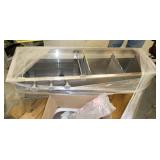 New stainless tank 55x17x22