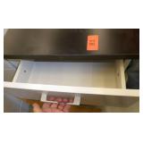 Two heavy steel rolling cabinets 19x24x34 see Description