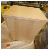 FIVE small sitting area tables 18x18x18