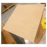FIVE small sitting area tables 18x18x18