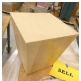 FIVE small sitting area tables 18x18x18