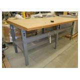 Large 8ft x 4 ft work bench