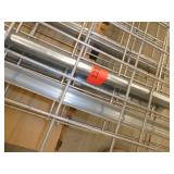 FOUR sheets of pallet racking wire deck 48 inch