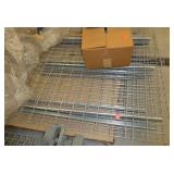 FOUR sheets of pallet racking wire deck 48 inch