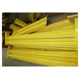6 pieces of safety rail, 100" wide, 88" wide, 36"