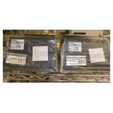 4 New rubber wheel chocks 10x6x8