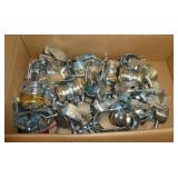 Full case of 40 anchors 3/4x5-1/2 and a box of connectors