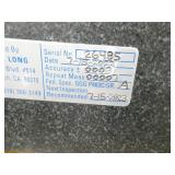 Granite surface table 4x6 ft, 6 inch thick