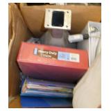 Pallet of plastic extruder parts