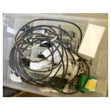 Pallet of 7 boxes of misc techie items