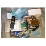 Pallet of 7 boxes of misc techie items