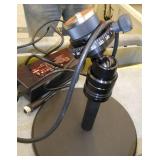 Lot of 12 Schneider-Kreuznach machine automated vision lens and a stand