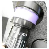 Lot of 12 Schneider-Kreuznach machine automated vision lens and a stand