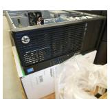 HP Laserjet Enterprise M806dn printer (works), HP Z230 desktop pc (no hard drive or ram and missing side panel), New box of toner