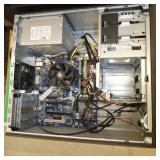 HP Laserjet Enterprise M806dn printer (works), HP Z230 desktop pc (no hard drive or ram and missing side panel), New box of toner