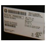 HP Laserjet Enterprise M806dn printer (works), HP Z230 desktop pc (no hard drive or ram and missing side panel), New box of toner