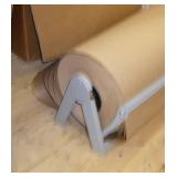 Full roll of 24 inch wide paper for shipping with stand