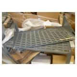 Pallet full with 2 parts bin hangers, security card mullion readers, wallmounts, anchors, duct etc