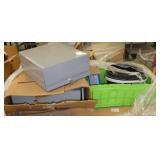 Another pallet full of goodies, enclosure boxes, brass fittings, electrical cords, misc hardware