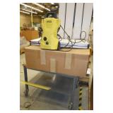 Gaylord pallet of New barrel pumps, empty jugs, New Parker filters