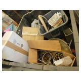 Pallet of misc - hose, vacuum, brute, wash tank items