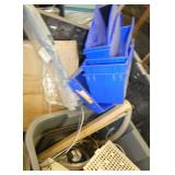 Pallet of misc - hose, vacuum, brute, wash tank items
