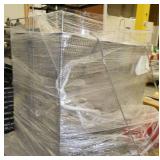 Ten pieces of wire deck for pallet rack, large wire basket 24x35x29 for parts washing, gas can