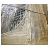 Ten pieces of wire deck for pallet rack, large wire basket 24x35x29 for parts washing, gas can