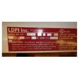 LDPI 380-T8 explosion proof light fixture 4 ft long, 4 bulbs